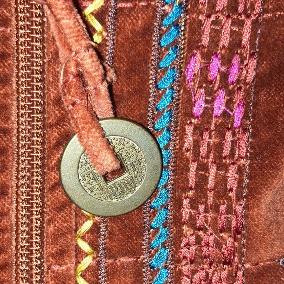 Burnt Orange Coldwater Creek Medium Jacket - Picture 8 of 10